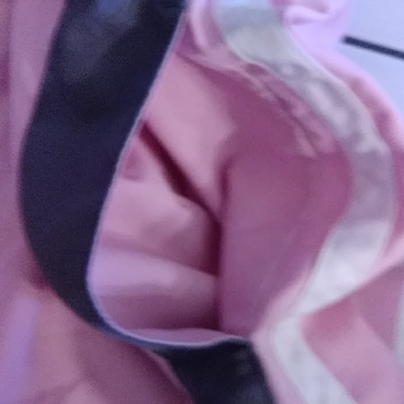 Nike dry fit capris pink grey and white stripes sides Don't think worn! - Picture 7 of 8